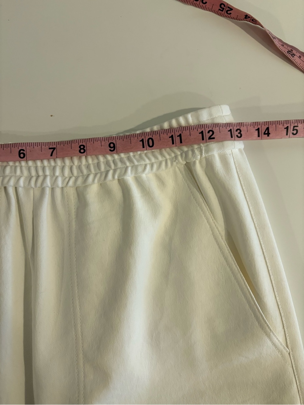 Tibi || Chalky Drape Plashet Jogger Pants Off White XS - Picture 7 of 9